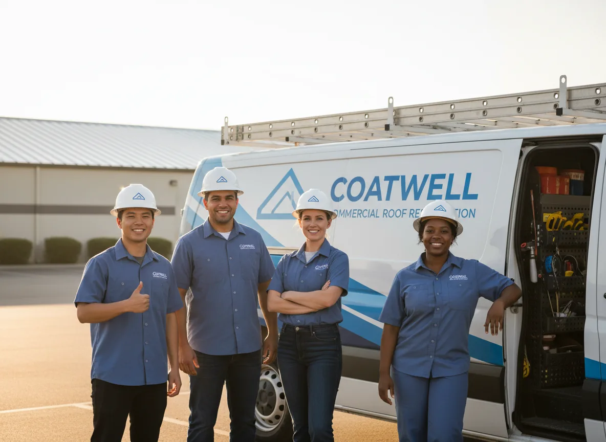 Commercial roof coating company in Lakeland, MN